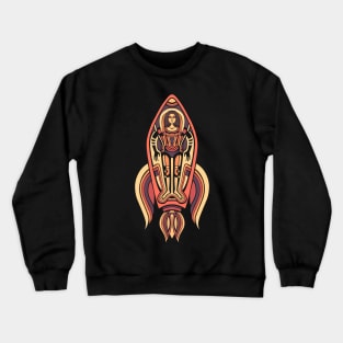 rocket girl Crewneck Sweatshirt